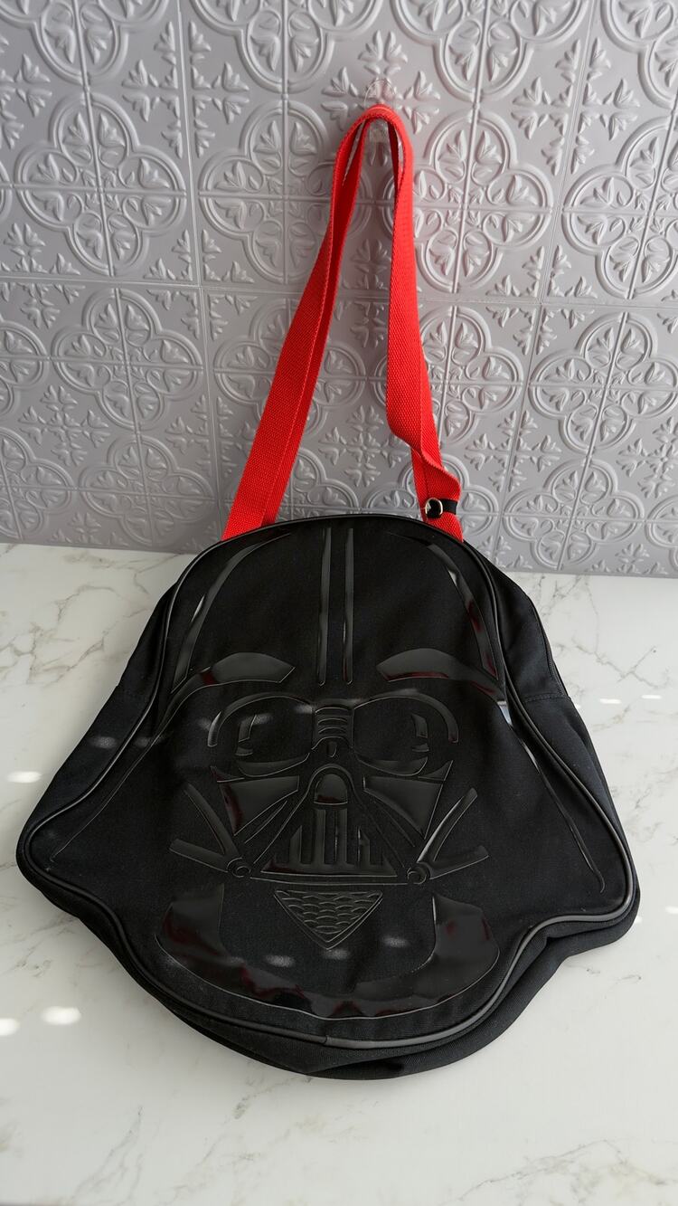 Disney Parks Star Wars May the 4th 2026 Darth Vader Helmet Canvas Tote Bag NWT